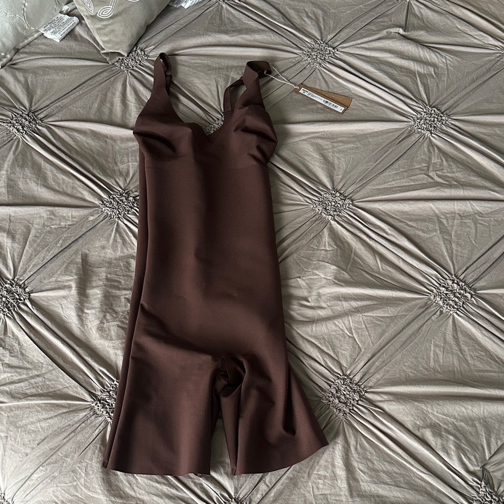 SKIMS Brown Shapewear Slip